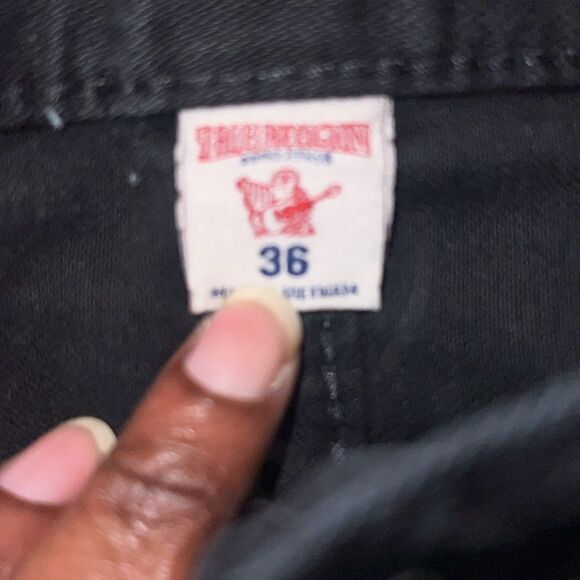 Men’s True Religion Black Jeans - Picture 6 of 10